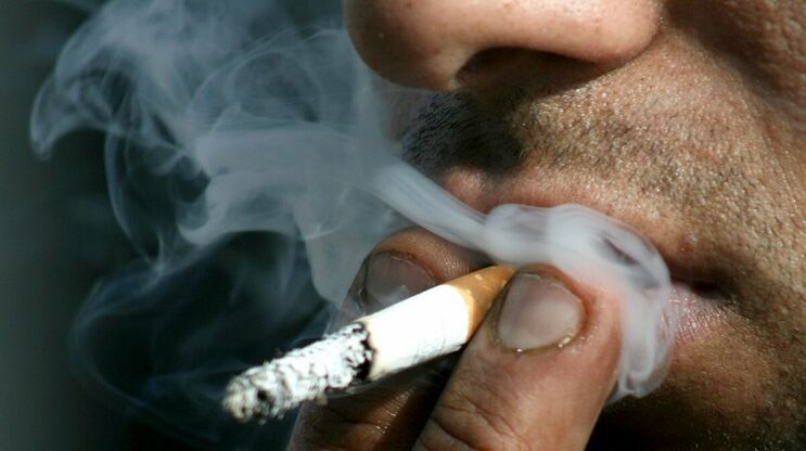 smoking and its effect on strength