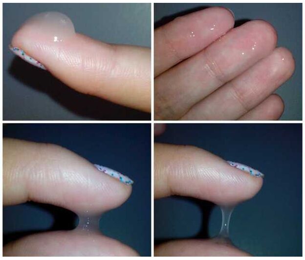 Preventive fluid on the fingers